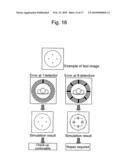 IMAGE RECONSTRUCTION METHOD FOR TOMOGRAPHY SCANNER, FAILURE DIAGNOSIS METHOD, TOMOGRAPHY SCANNER AND MANAGEMENT PROGRAM FOR SYSTEM MATRIX diagram and image