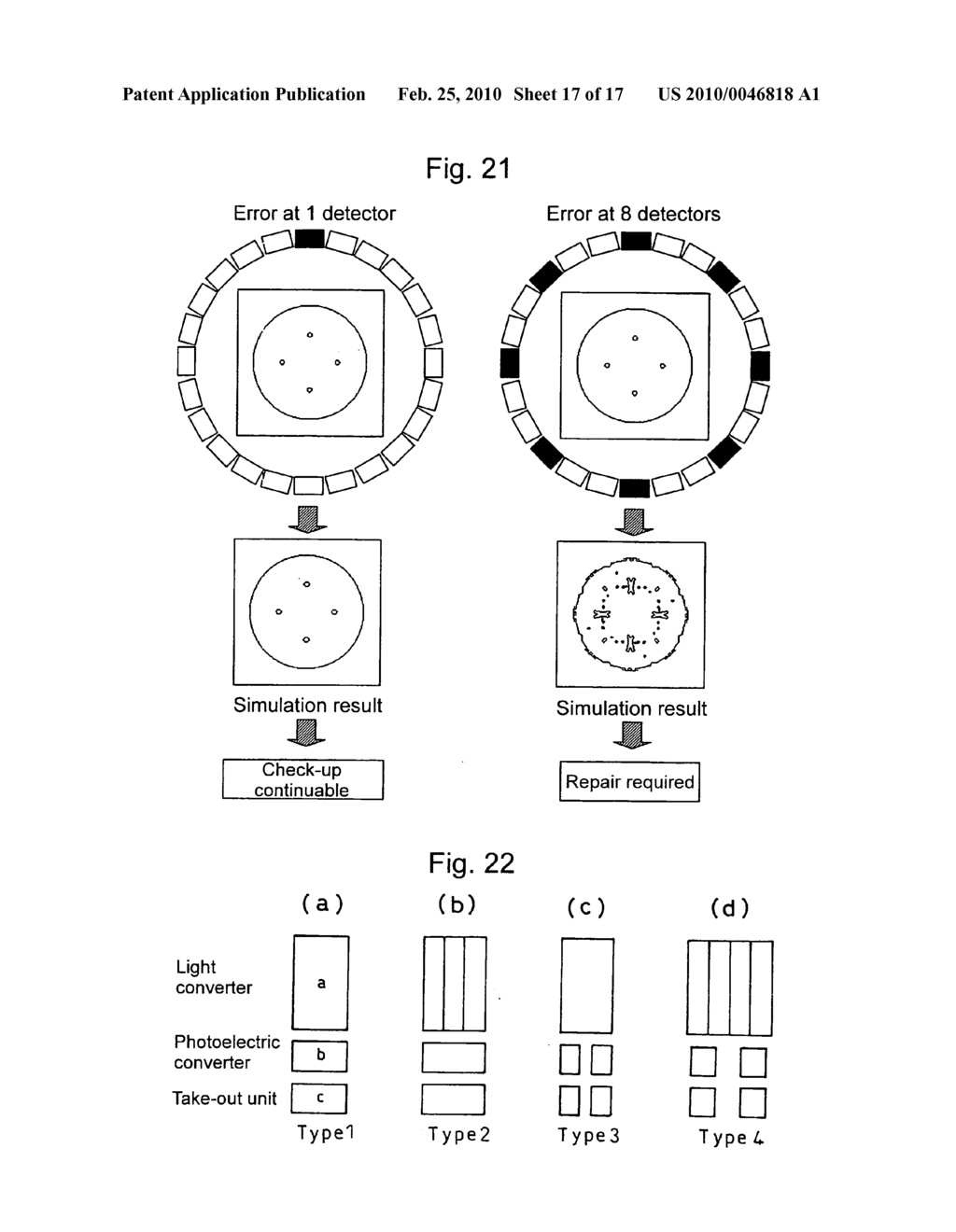 IMAGE RECONSTRUCTION METHOD FOR TOMOGRAPHY SCANNER, FAILURE DIAGNOSIS METHOD, TOMOGRAPHY SCANNER AND MANAGEMENT PROGRAM FOR SYSTEM MATRIX - diagram, schematic, and image 18