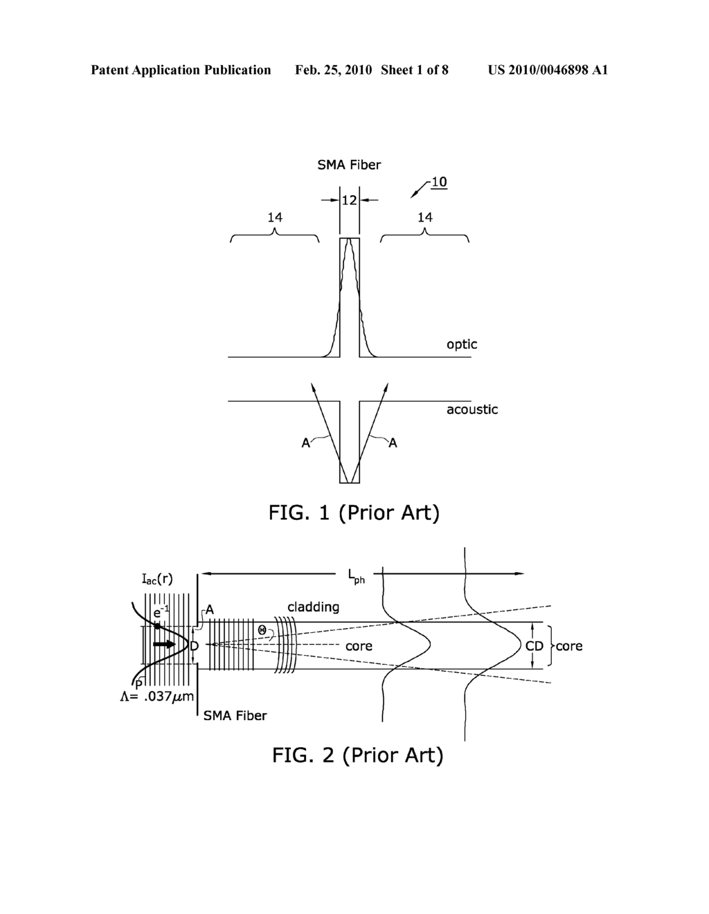 Large mode area fiber amplifiers with reduced stimulated brillouin scattering - diagram, schematic, and image 02