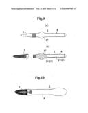 LIGHT-EMITTING WRITING INSTRUMENT AND LIGHT-EMITTING INDICATOR USING THE SAME diagram and image