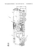 REFUSE TRUCK HAVING DOUBLE BARREL STORAGE AND METHODS diagram and image