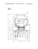 REFUSE TRUCK HAVING DOUBLE BARREL STORAGE AND METHODS diagram and image