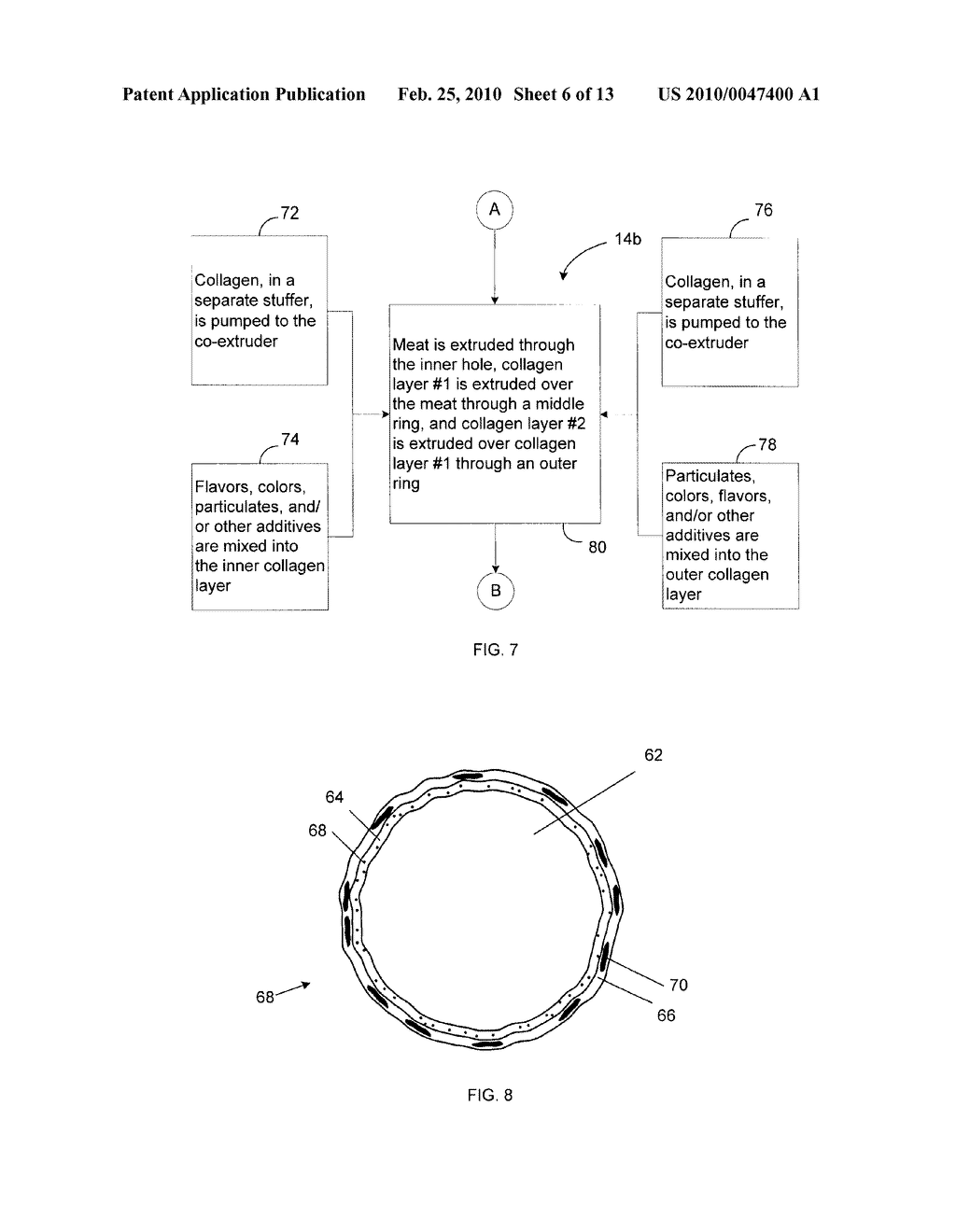 SYSTEM AND METHOD FOR FORMING A CO-EXTRUDED FOOD PRODUCT - diagram, schematic, and image 07