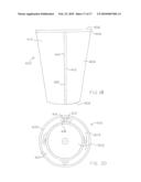 LABELED CONTAINERS, METHODS AND DEVICES FOR MAKING SAME diagram and image