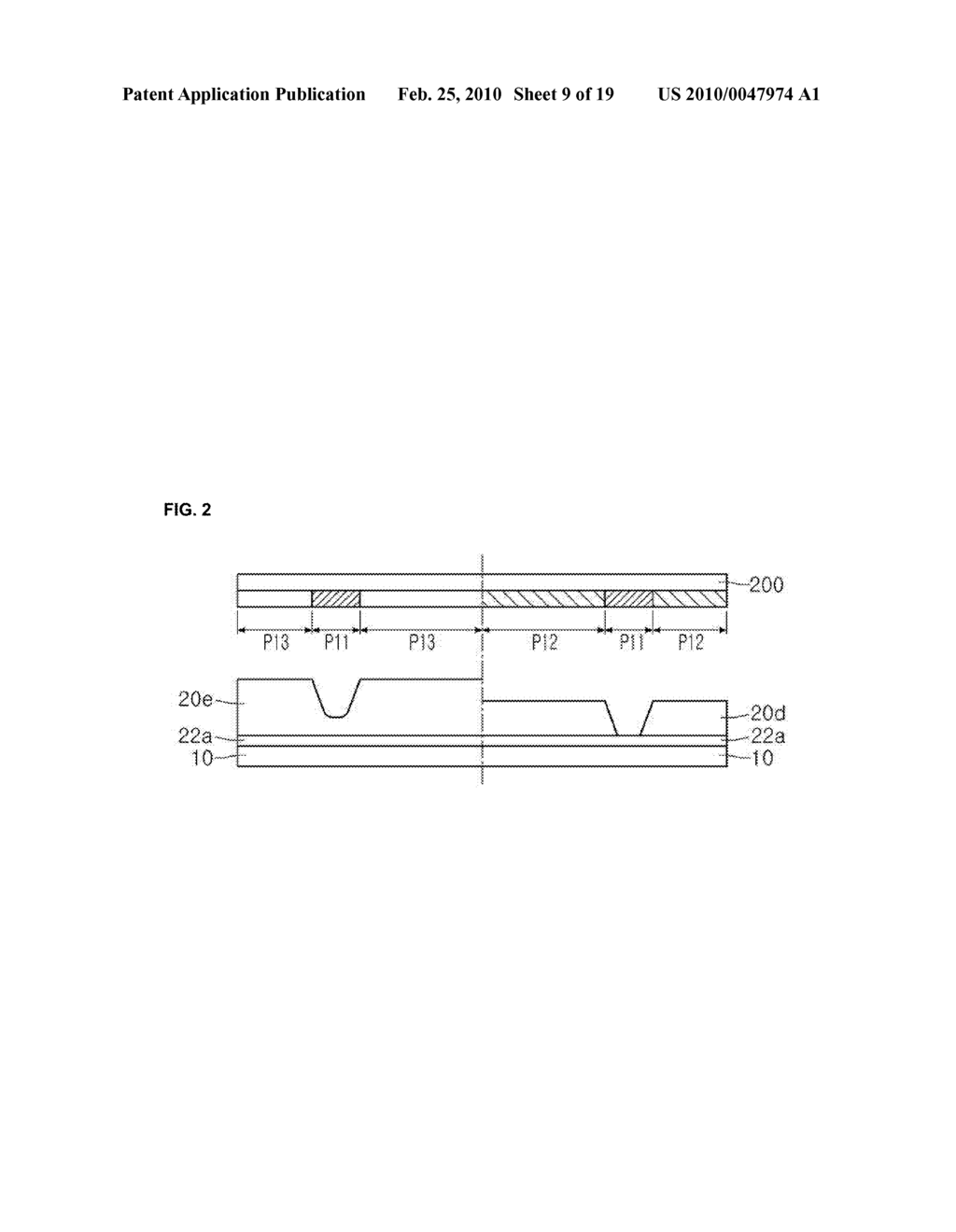 METHOD OF MANUFACTURING THIN FILM TRANSISTOR ARRAY SUBSTRATE - diagram, schematic, and image 10