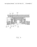 LOW PROFILE BOARD-TO-BOARD ELECTRICAL CONNECTOR HAVING TERMINAL TAILS ARRANGED IN MIDDLE OF SIDE WALL diagram and image