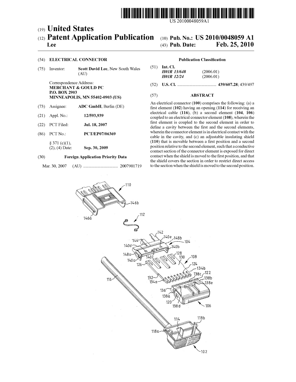 ELECTRICAL CONNECTOR - diagram, schematic, and image 01