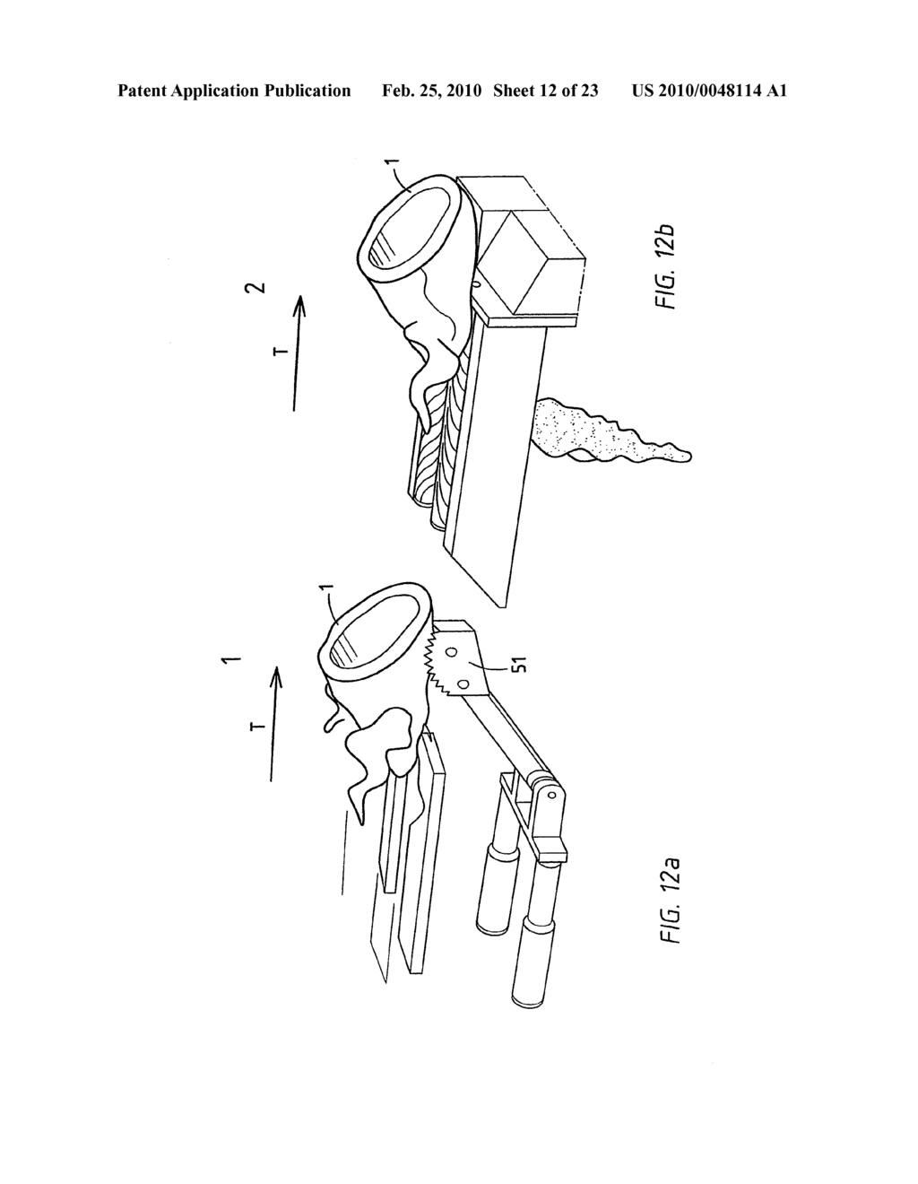 METHOD AND DEVICE FOR PROCESSING A CARCASS PART OF A SLAUGHTERED POULTRY - diagram, schematic, and image 13