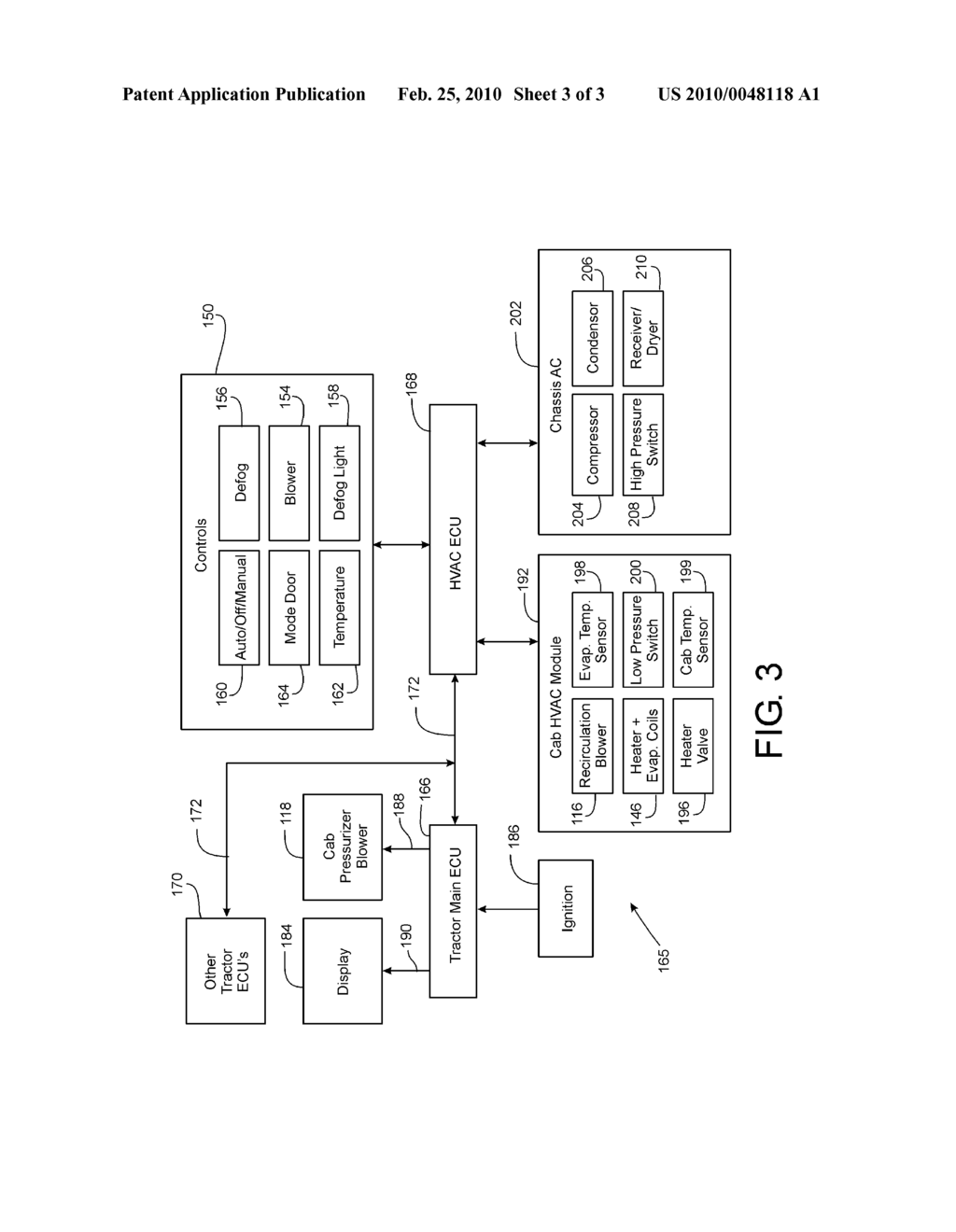 HVAC System for a Work Vehicle - diagram, schematic, and image 04