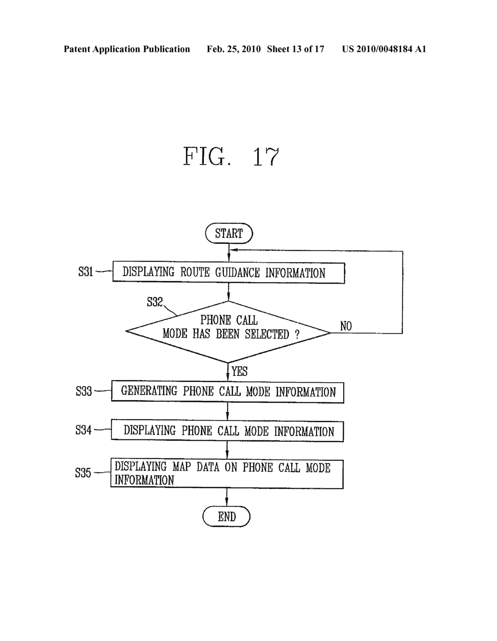 NAVIGATION METHOD AND APPARATUS FOR MOBILE TERMINAL - diagram, schematic, and image 14