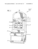 METHOD FOR ANIMATING MECHANICAL REELS ON A GAMING MACHINE diagram and image