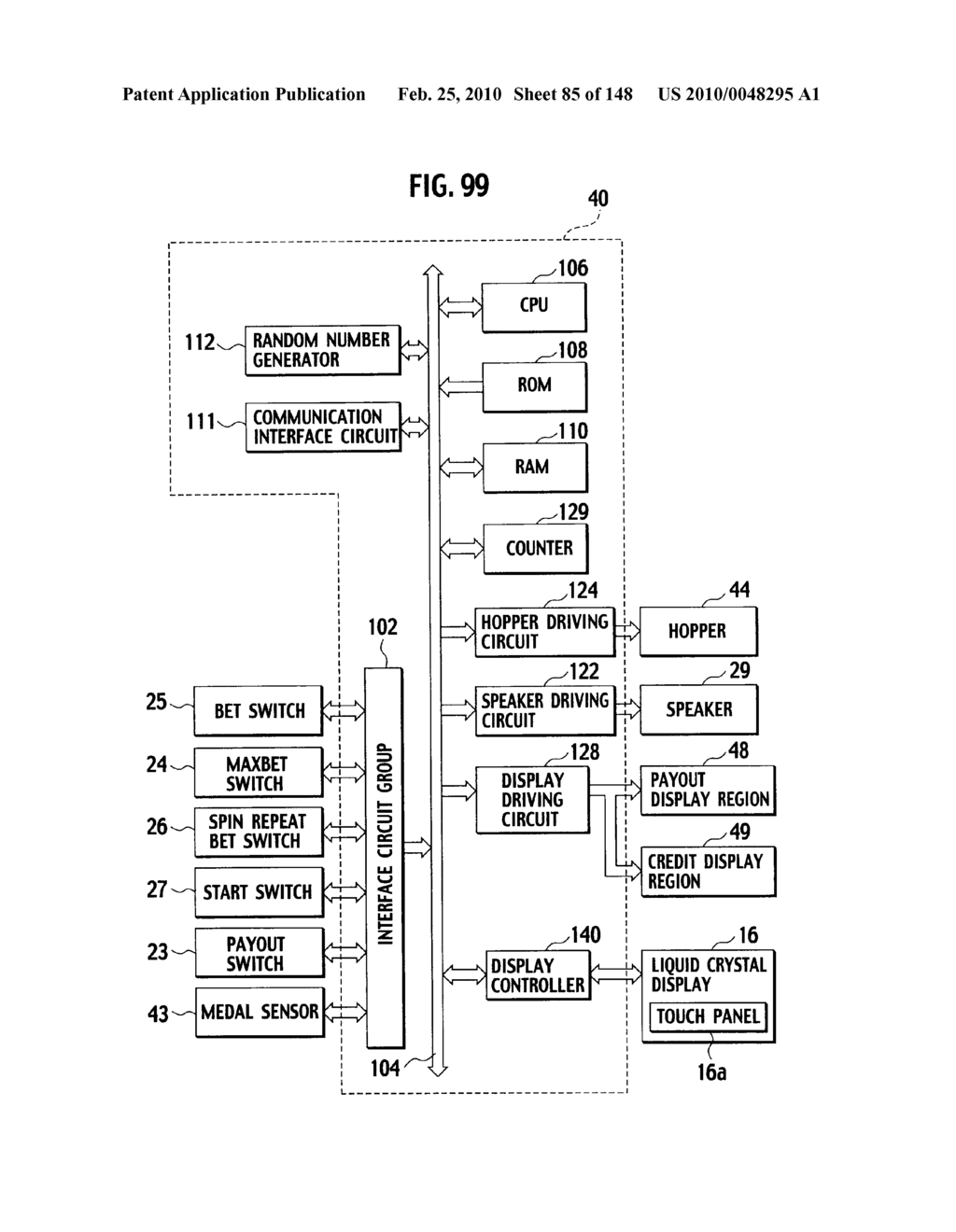 GAMING SYSTEM - diagram, schematic, and image 86