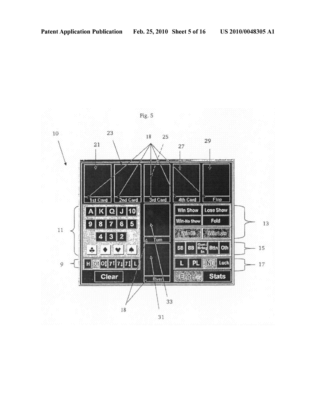 SYSTEM AND METHOD FOR STORING AND ANALYZING DATA RELATING TO CARD GAMES - diagram, schematic, and image 06