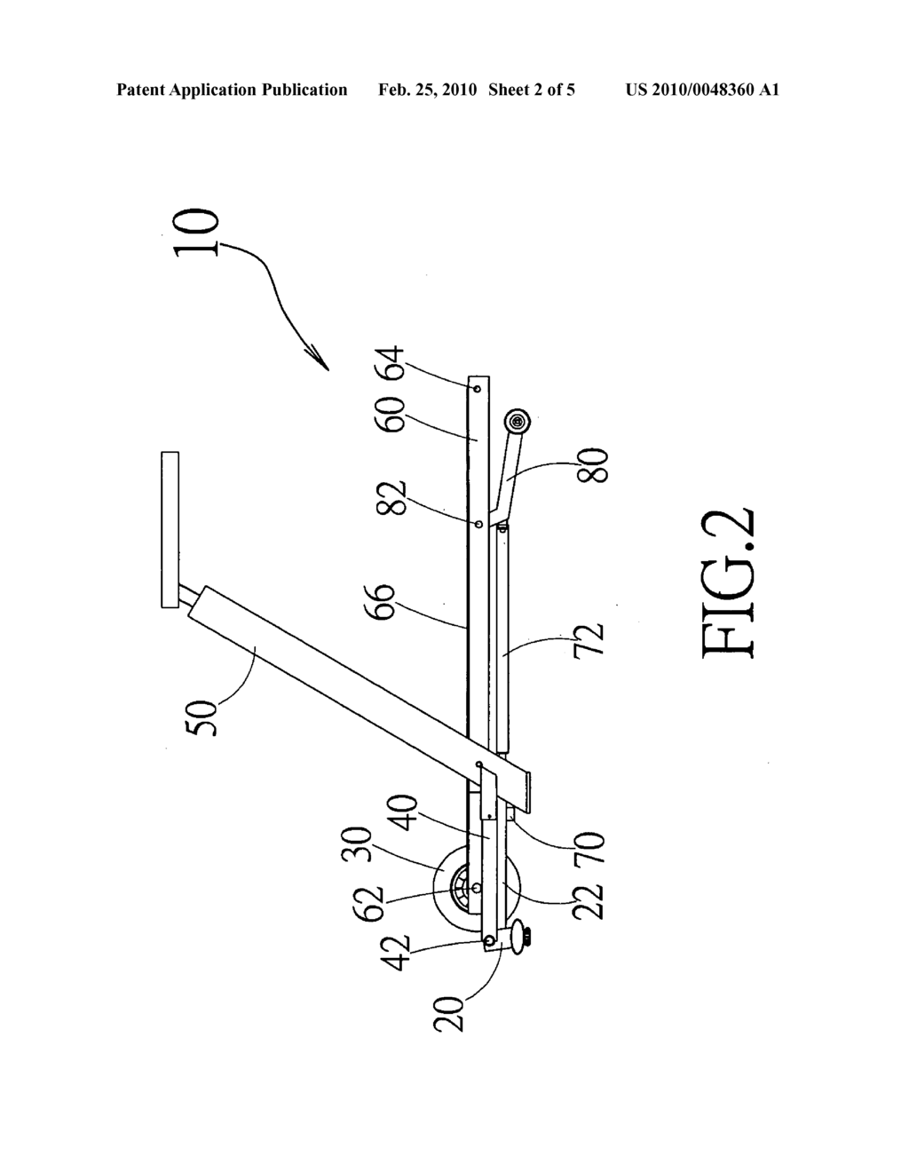 REAR DRIVE TYPE ELECTRIC TREADMILL - diagram, schematic, and image 03