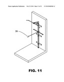 Wall-mounted home fitness training equipment diagram and image