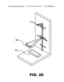 Wall-mounted home fitness training equipment diagram and image