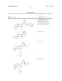 COMPOUNDS AND COMPOSITIONS AS PROTEIN KINASE INHBITORS diagram and image