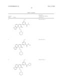 COMPOUNDS AND COMPOSITIONS AS PROTEIN KINASE INHBITORS diagram and image