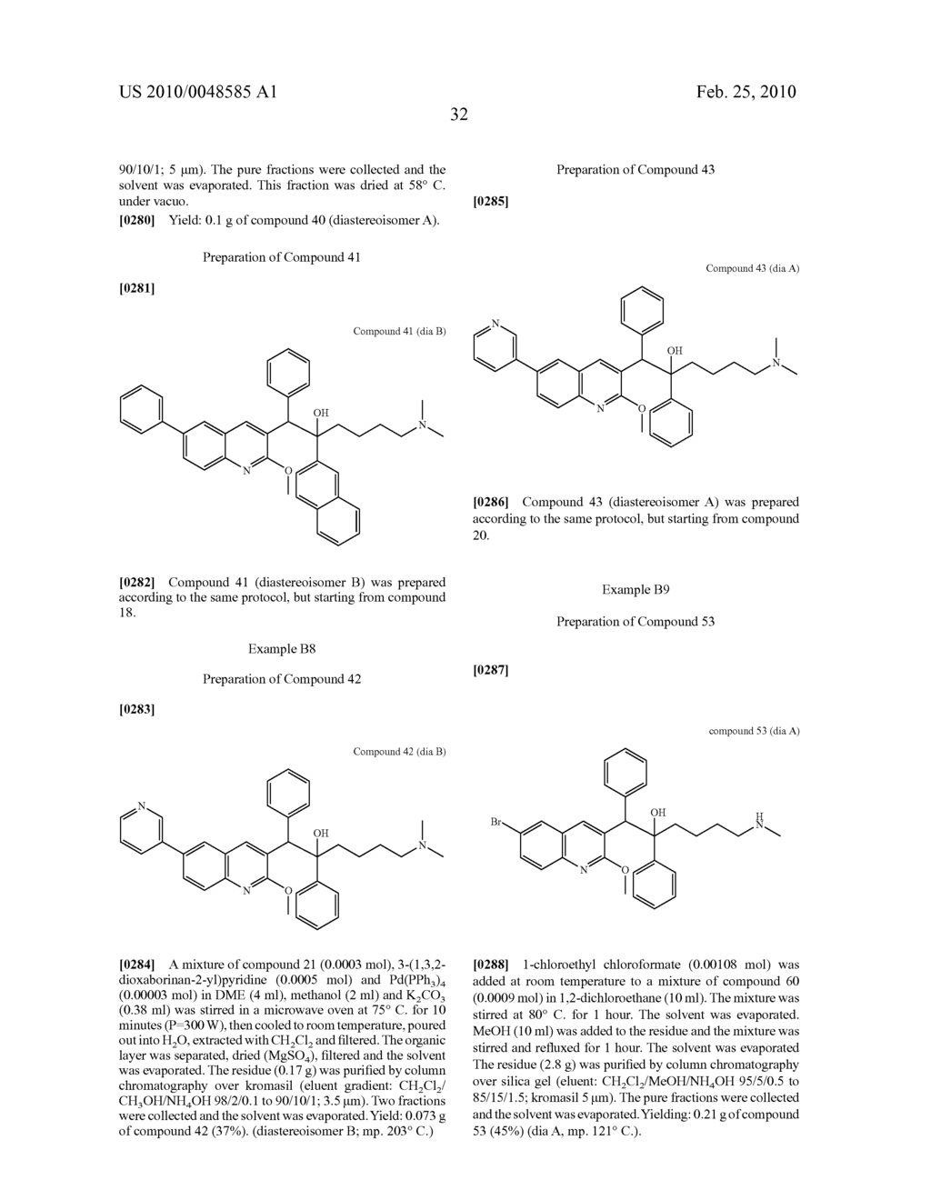 QUINOLINE DERIVATIVES AS ANTIBACTERIAL AGENTS - diagram, schematic, and image 33