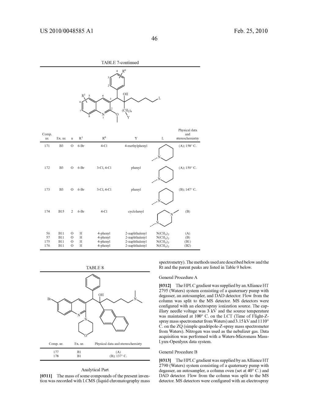 QUINOLINE DERIVATIVES AS ANTIBACTERIAL AGENTS - diagram, schematic, and image 47