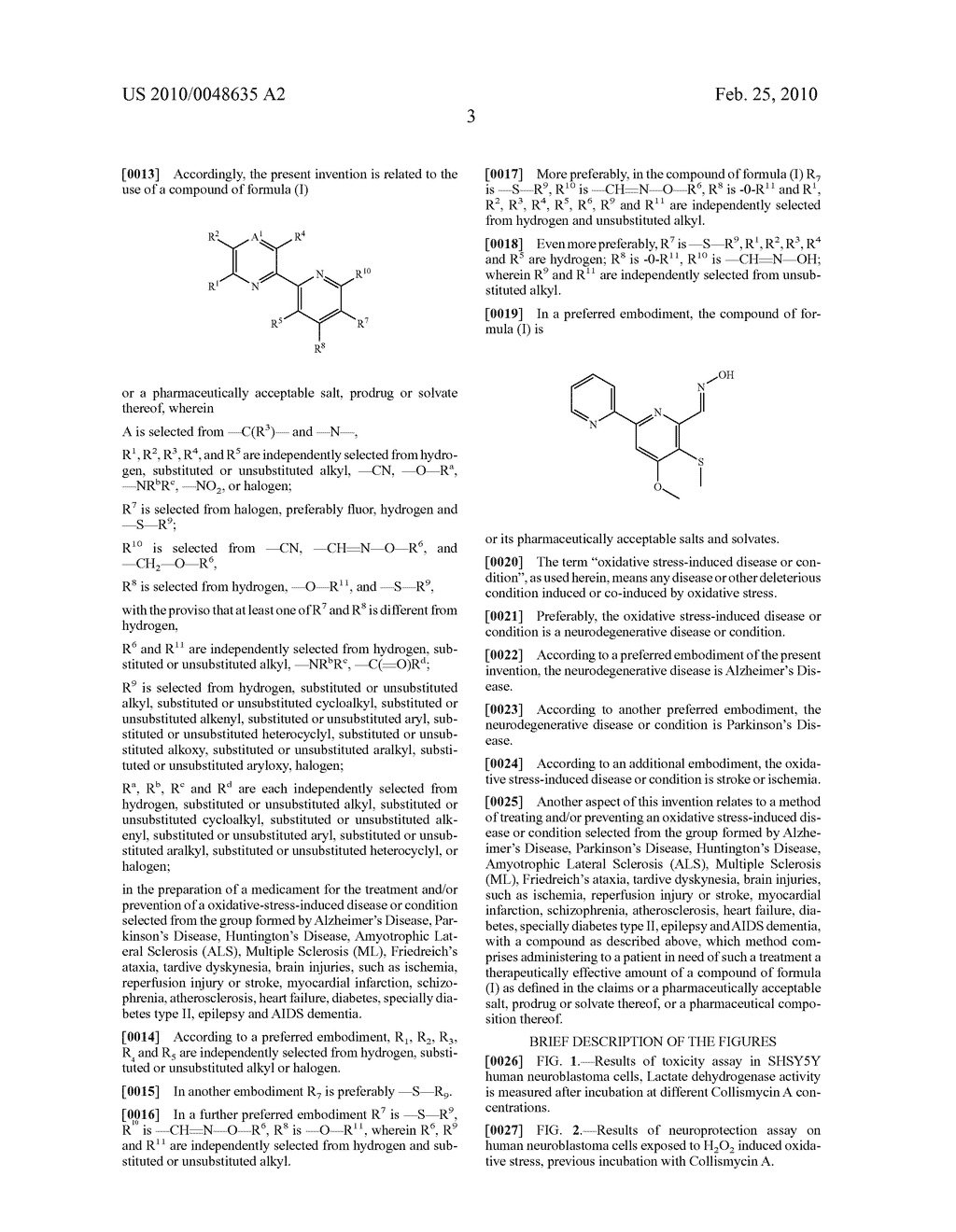 USE OF COLLISMYCIN AND DERIVATIVES THEREOF AS OXIDATIVE STRESS INHIBITORS - diagram, schematic, and image 08