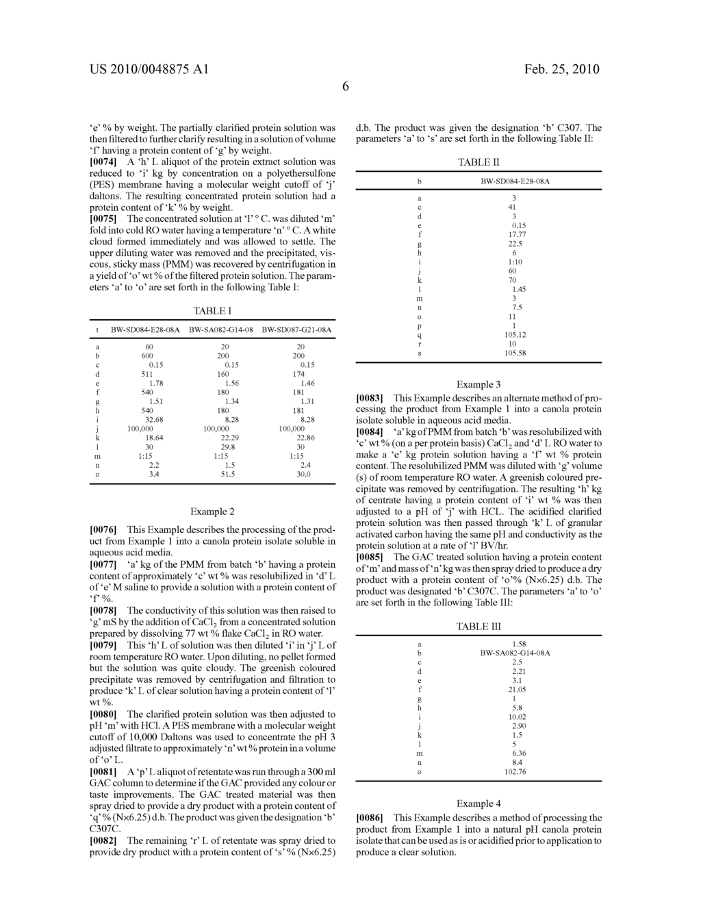 Soluble Canola Protein Isolate Production from PMM (