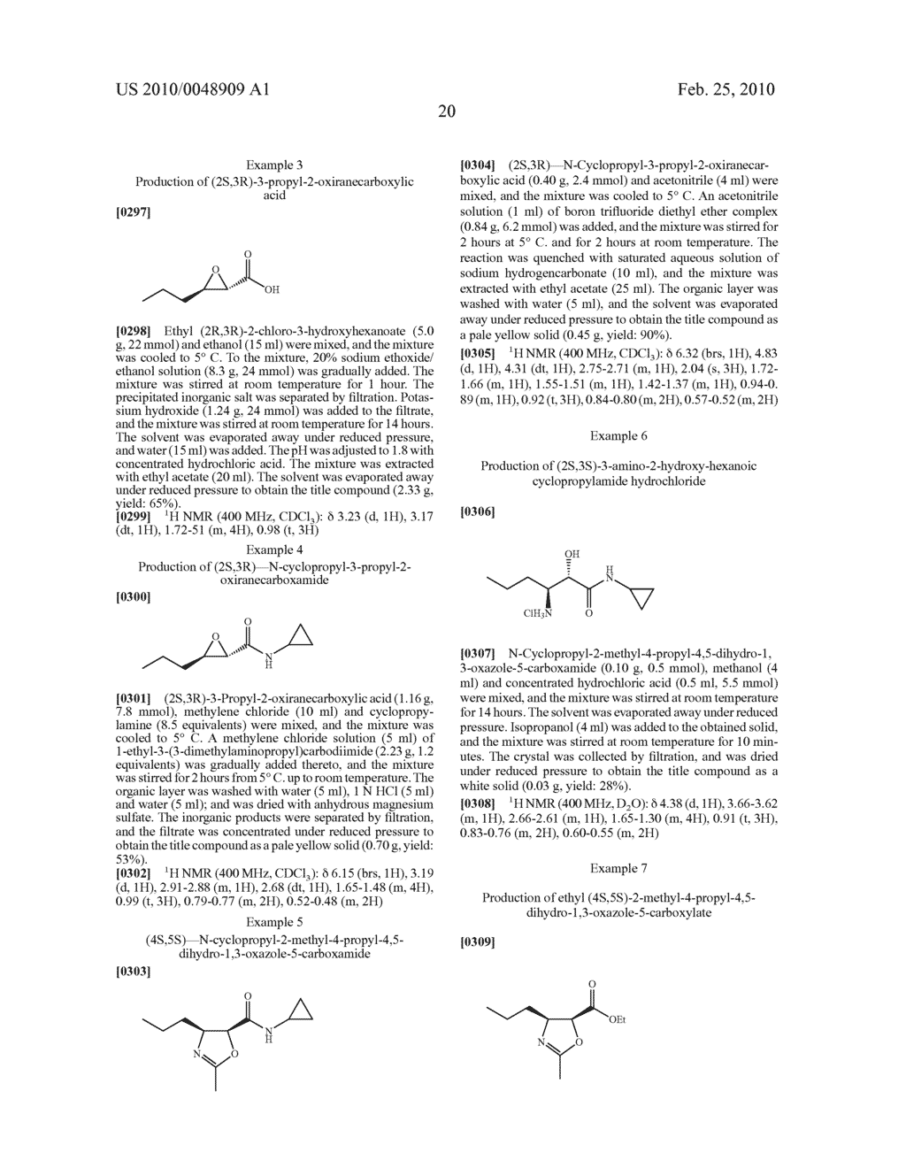 Process for production of optically active-3-amino-2-hydroxypropionic cyclopropylamide derivatives and salts thereof - diagram, schematic, and image 21