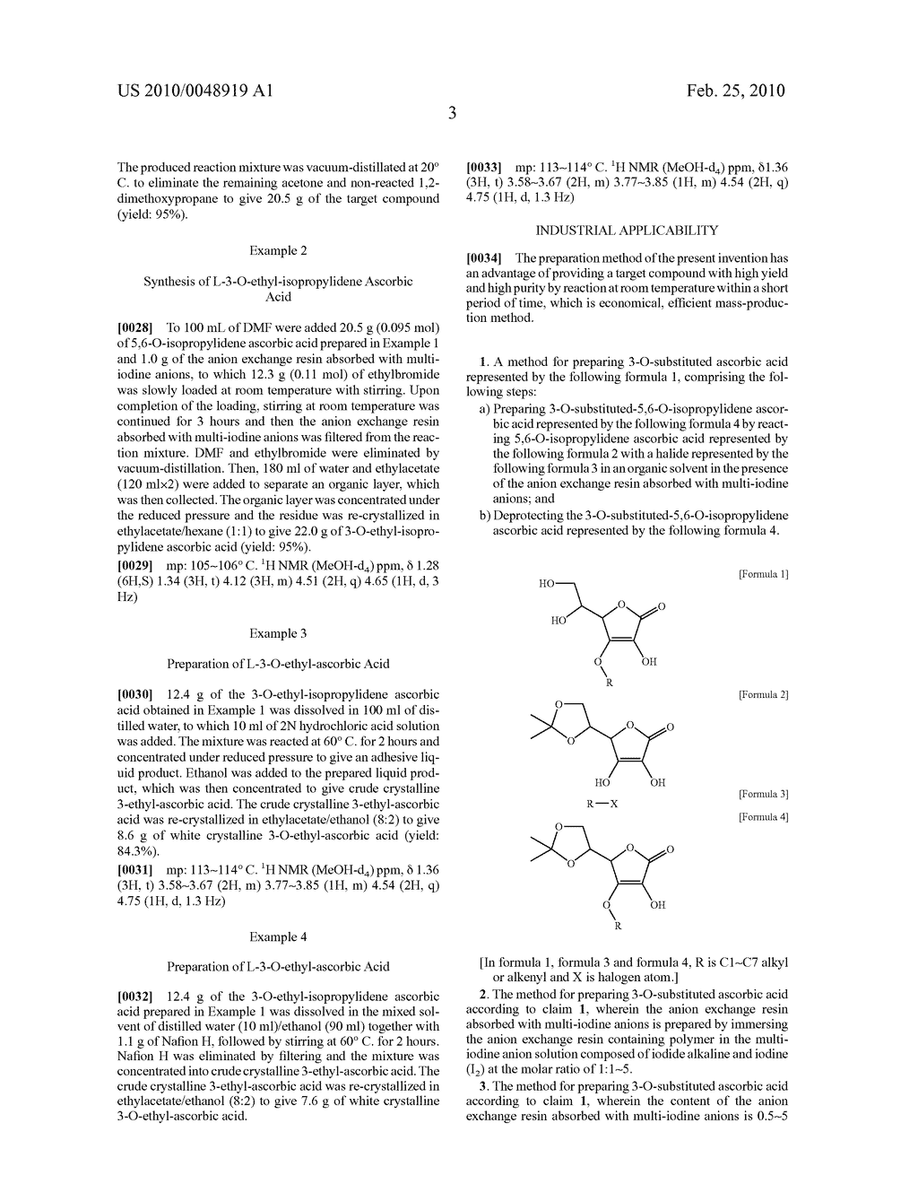 Method for Preparing Crystalline 3-0-Alkyl-Ascorbic Acid - diagram, schematic, and image 04