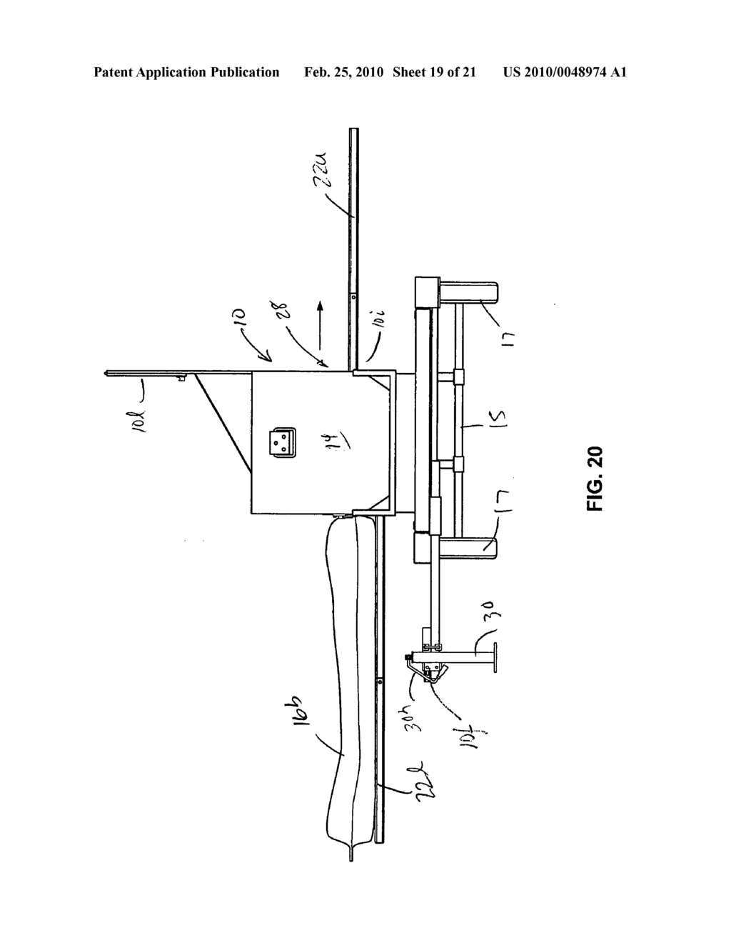 Method and device for safe handling and removal of bodily remains - diagram, schematic, and image 20