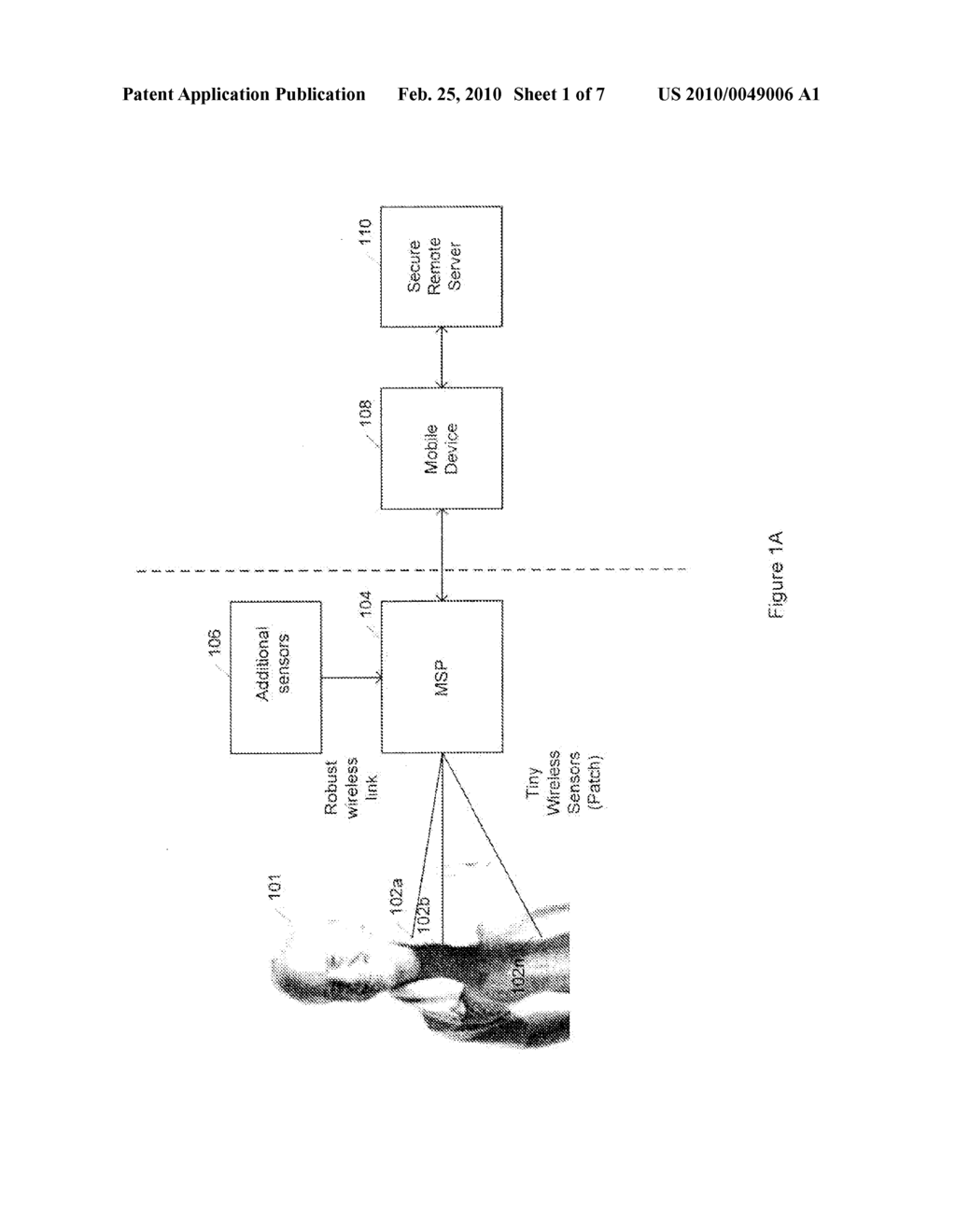 MEDICAL SIGNAL PROCESSING SYSTEM WITH DISTRIBUTED WIRELESS SENSORS - diagram, schematic, and image 02