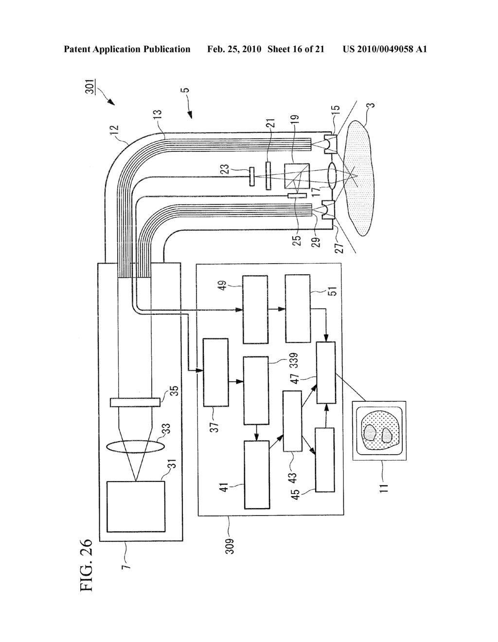 FLUORESCENCE ENDOSCOPE AND FLUOROMETRY METHOD - diagram, schematic, and image 17