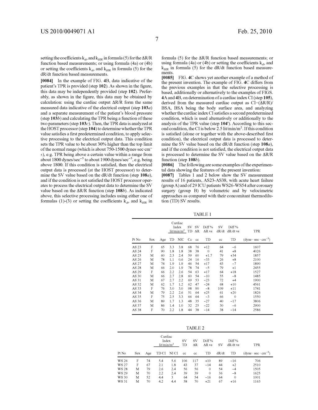 Method and System for Non-Invasive Measurement of Cardiac Parameters - diagram, schematic, and image 15