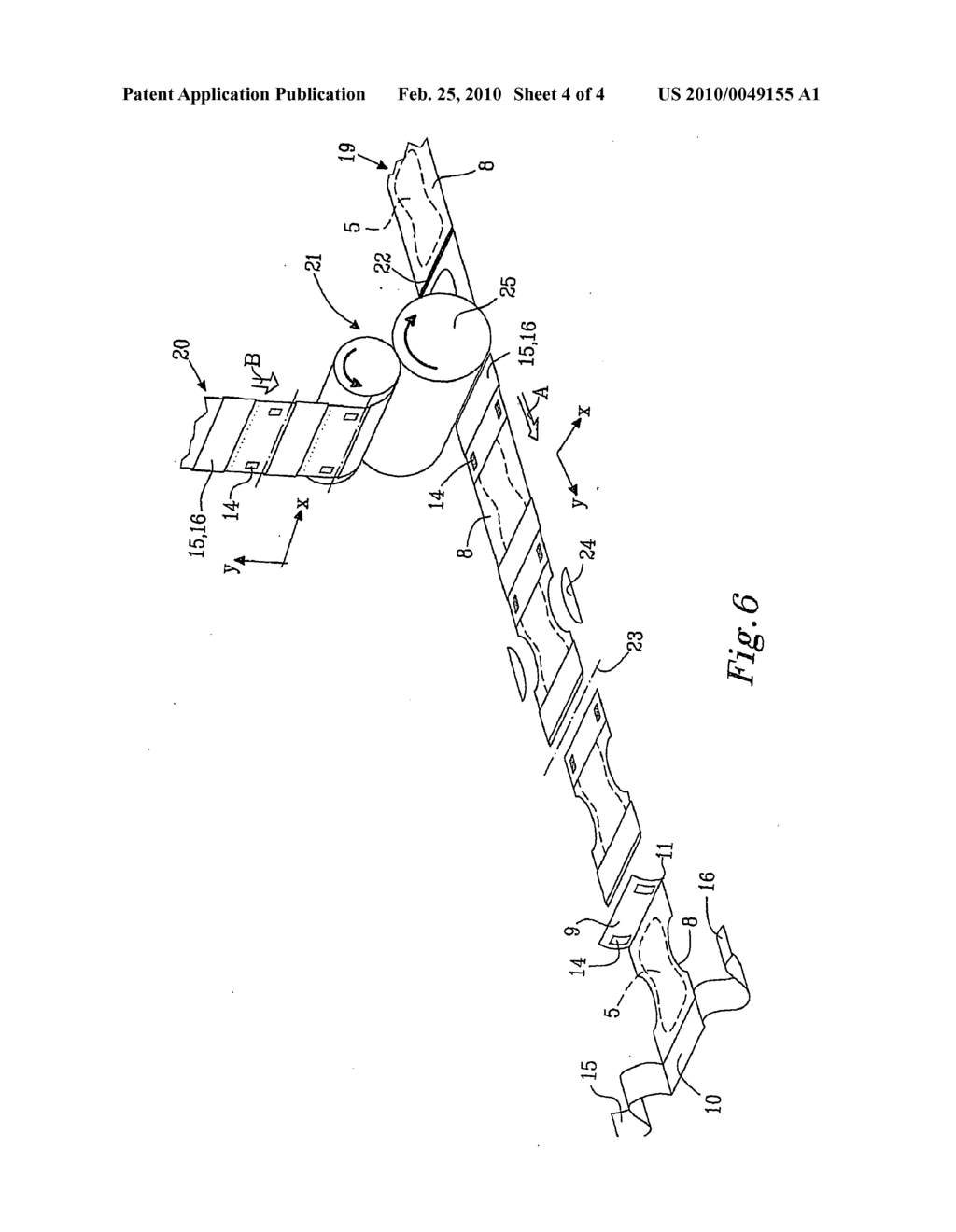 ABSORBENT GARMENT AND METHOD FOR MAKING IT - diagram, schematic, and image 05