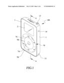 Digital audio/video playing device diagram and image