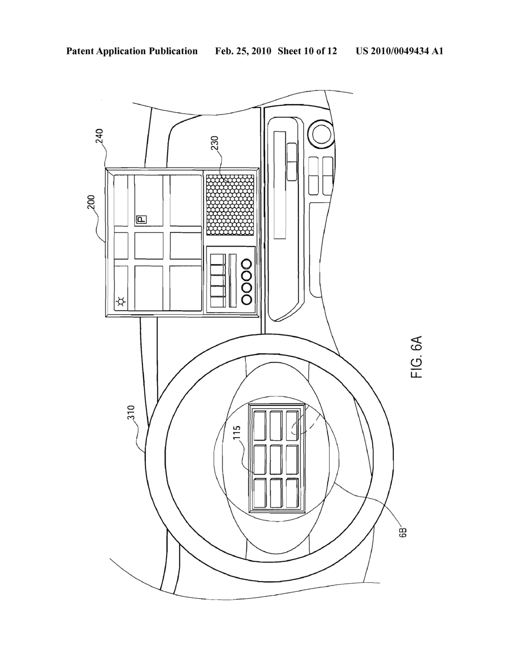 VEHICLE NAVIGATION SYSTEM HAVING SEPARATE CONTROL INTERFACE - diagram, schematic, and image 11