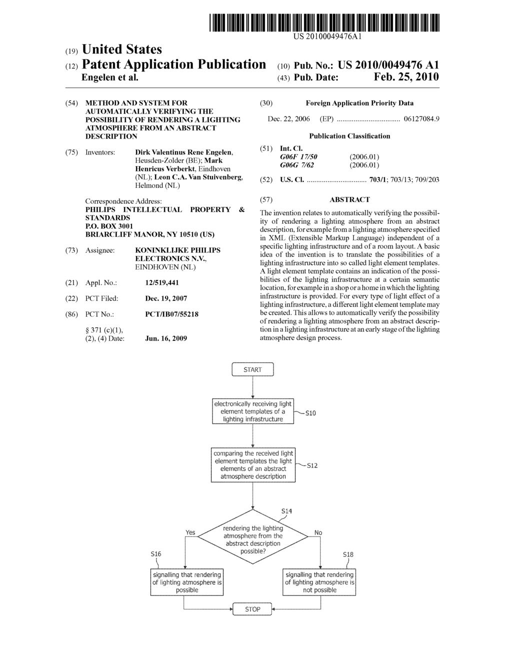 METHOD AND SYSTEM FOR AUTOMATICALLY VERIFYING THE POSSIBILITY OF RENDERING A LIGHTING ATMOSPHERE FROM AN ABSTRACT DESCRIPTION - diagram, schematic, and image 01