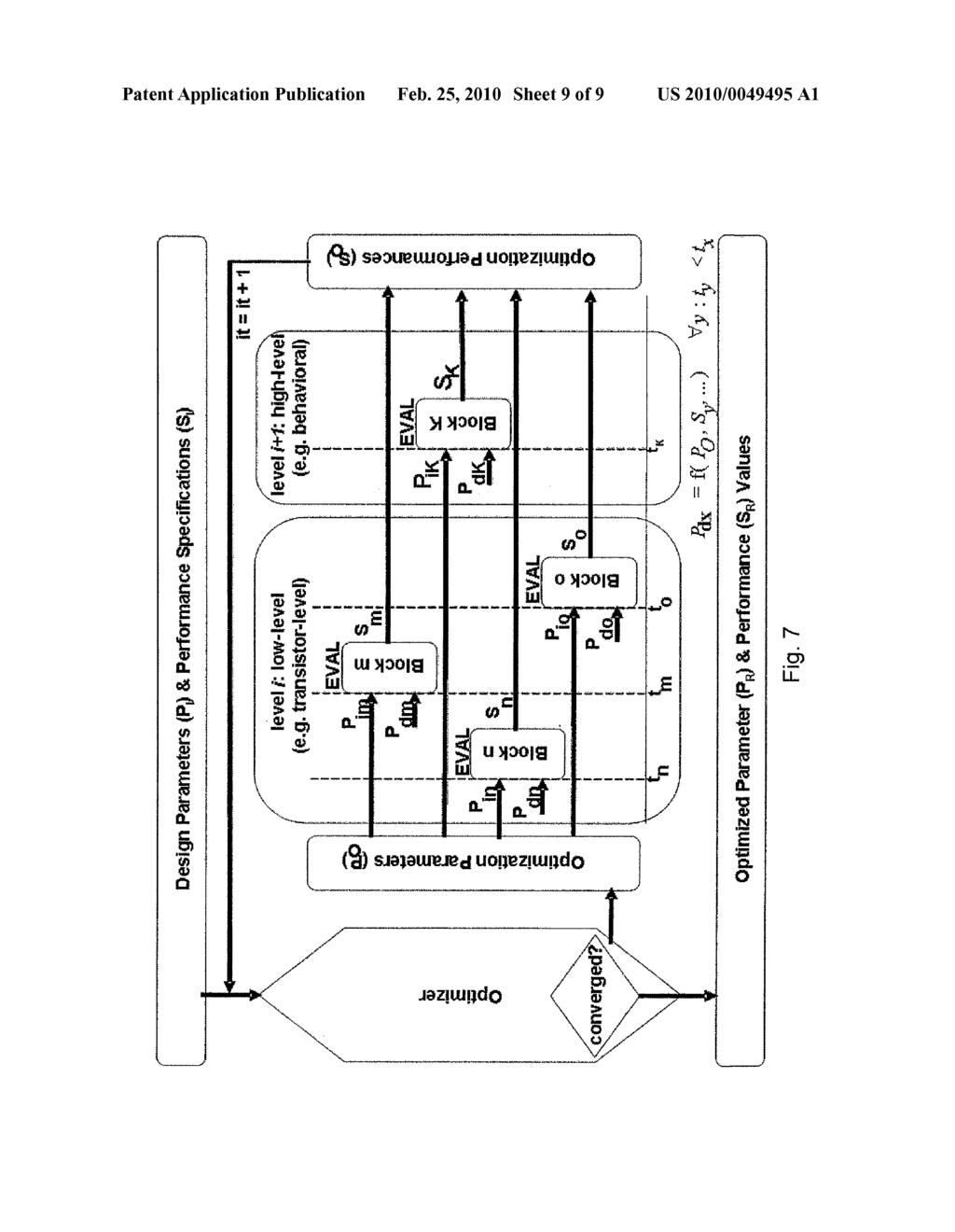 METHOD AND APPARATUS FOR THE SIMULTANEOUS MULTI-LEVEL AND/OR MULTI-SIMULATOR DESIGN OPTIMIZATION OF ELECTRONIC CIRCUITS - diagram, schematic, and image 10