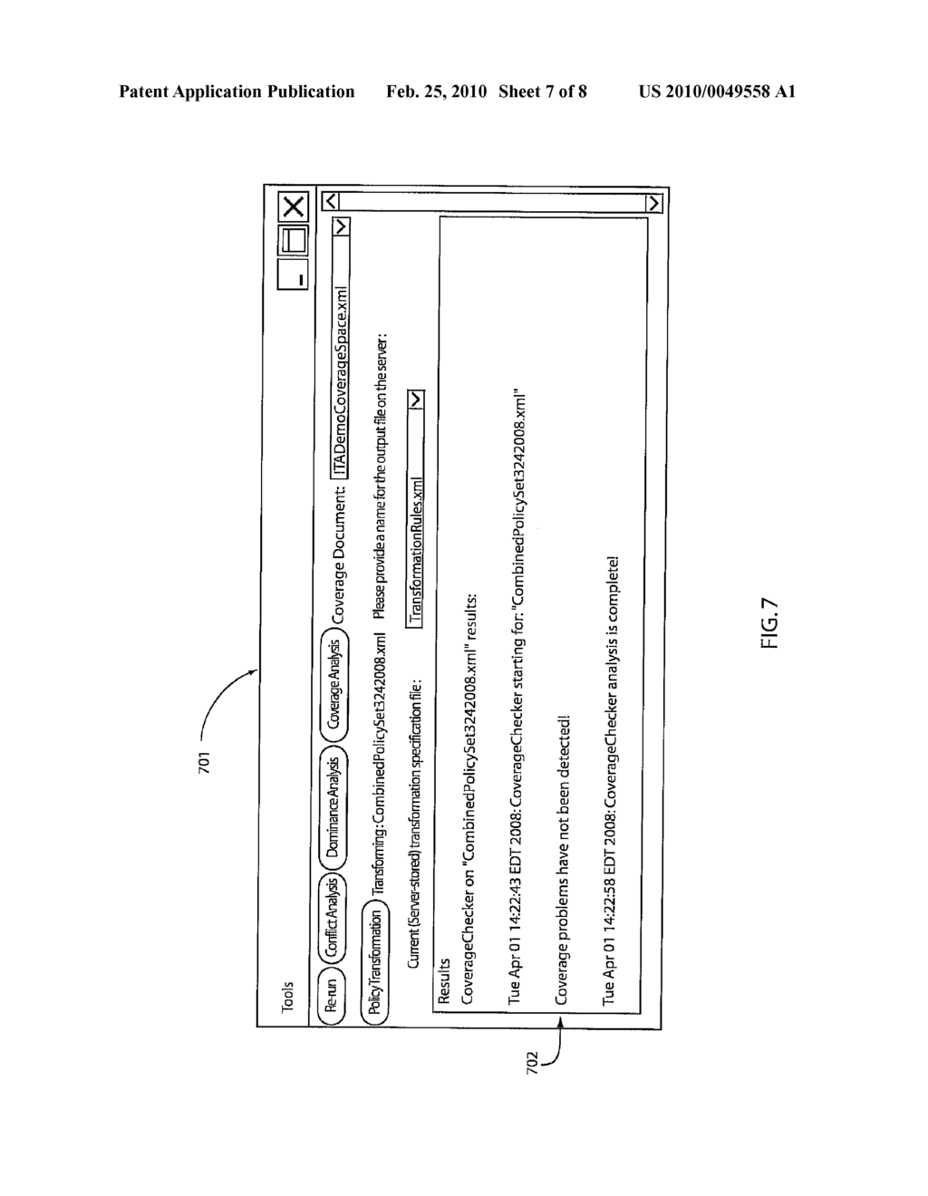 SYSTEM AND METHOD FOR AUTOMATICALLY GENERATING SUGGESTED ENTRIES FOR POLICY SETS WITH INCOMPLETE COVERAGE - diagram, schematic, and image 08