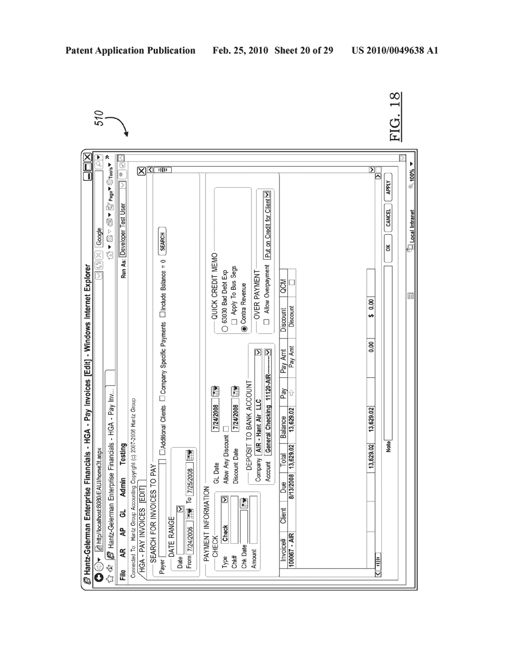 MULTI-COMPANY BUSINESS ACCOUNTING SYSTEM AND METHOD FOR SAME INCLUDING FINANCIAL REPORTING - diagram, schematic, and image 21