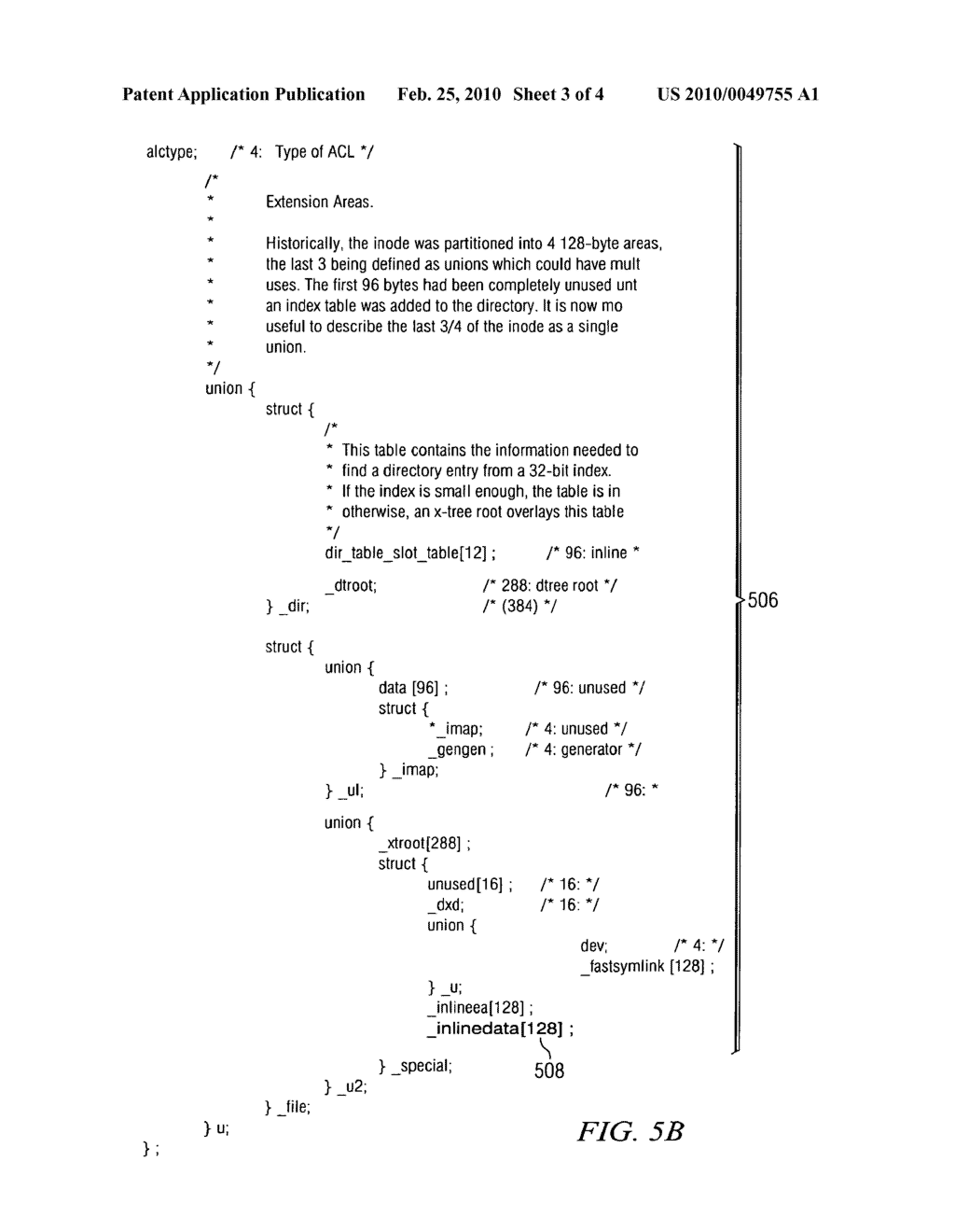 Method and Apparatus for Increasing Efficiency of Data Storage in a File System - diagram, schematic, and image 04