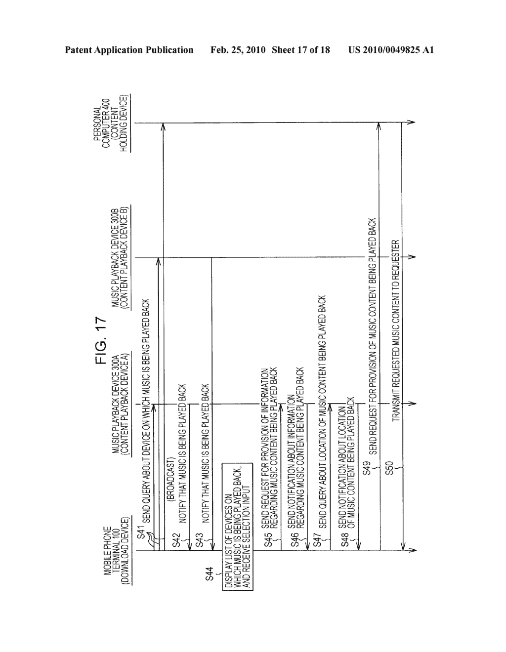 MOBILE ELECTRONIC DEVICE, CONTENT PLAYBACK DEVICE, CONTENT ACQUISITION METHOD, CONTENT LOCATION NOTIFICATION METHOD, CONTENT ACQUISITION PROGRAM, AND CONTENT USE SYSTEM - diagram, schematic, and image 18