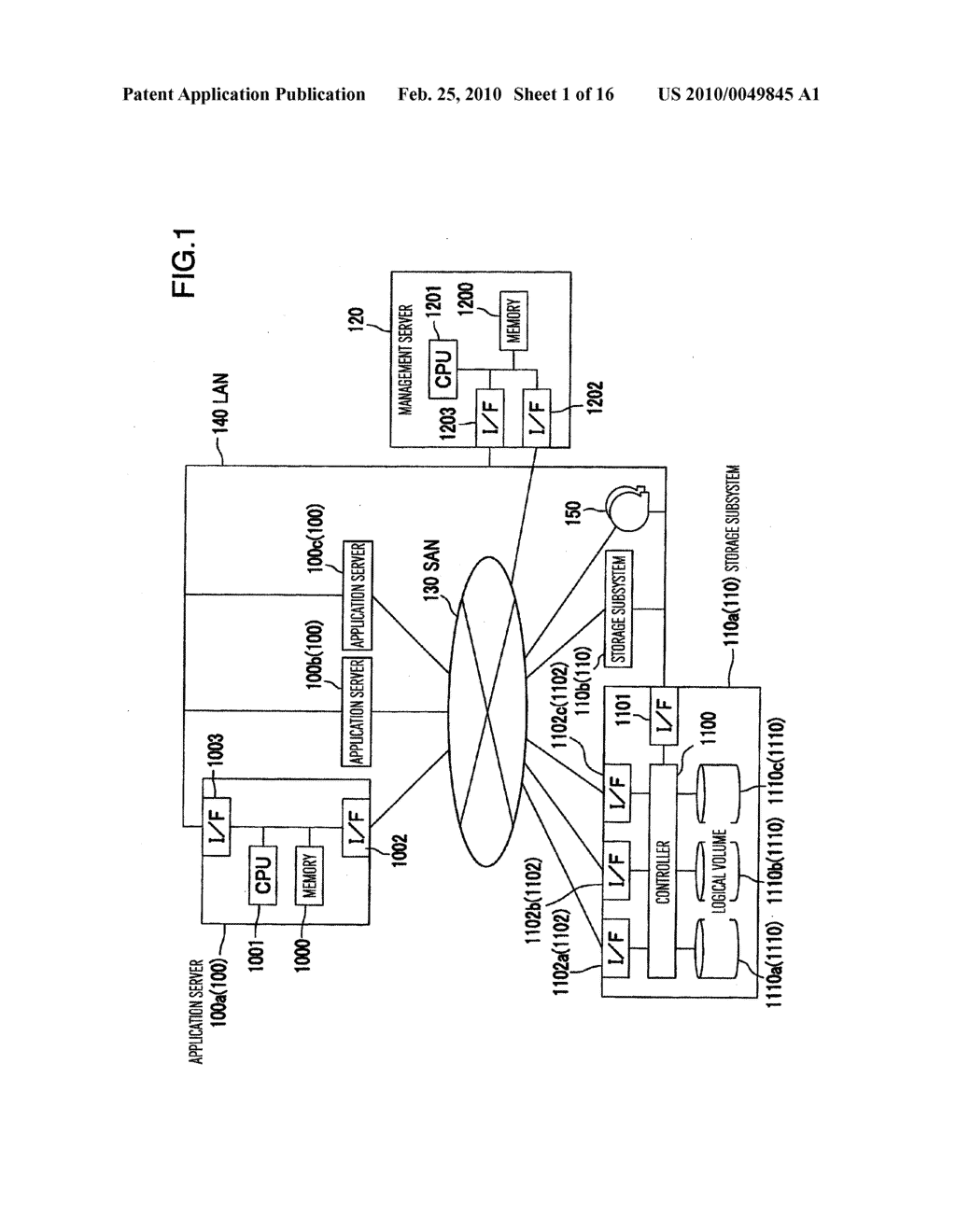 COMPUTER SYSTEM AND A METHOD FOR MANAGING LOGICAL VOLUMES - diagram, schematic, and image 02