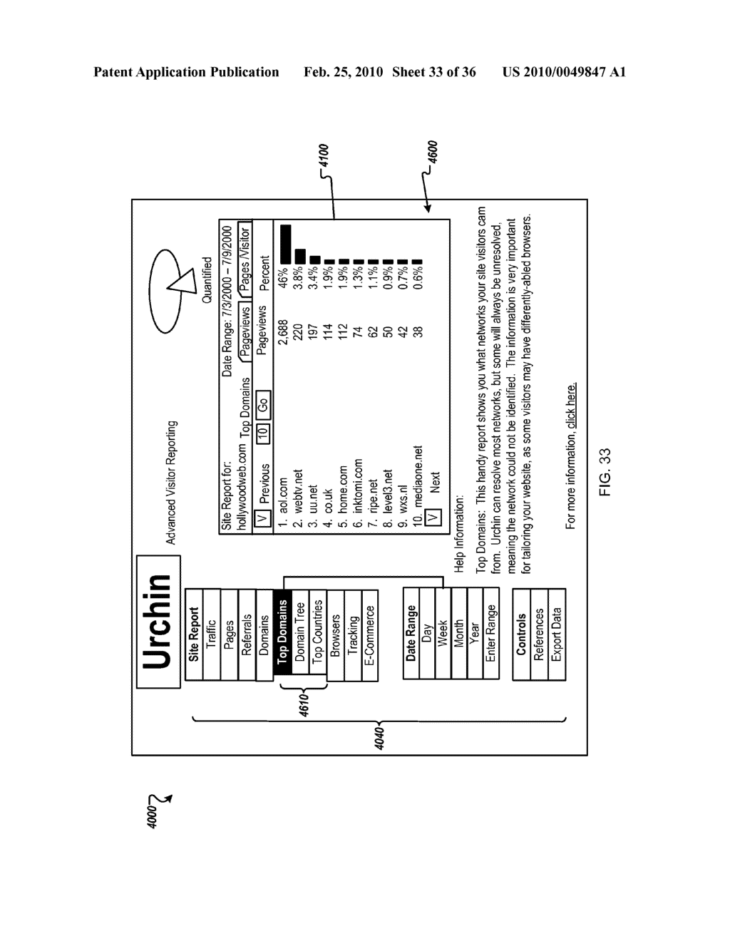 System and Method for Monitoring and Analyzing Internet Traffic - diagram, schematic, and image 34