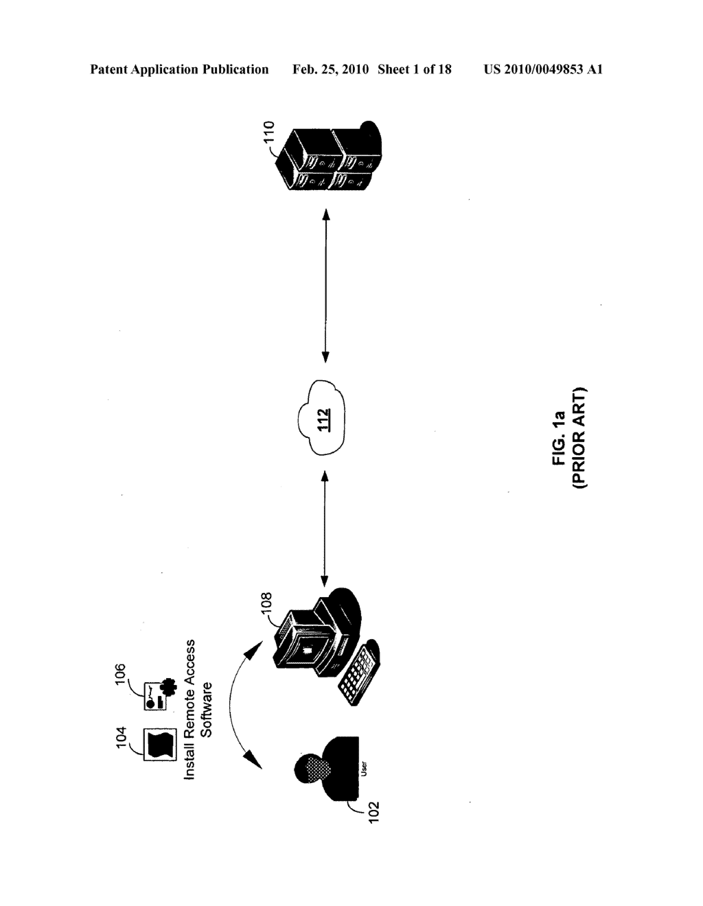 Electronic device and remote computer system and method for controlling remote communications - diagram, schematic, and image 02