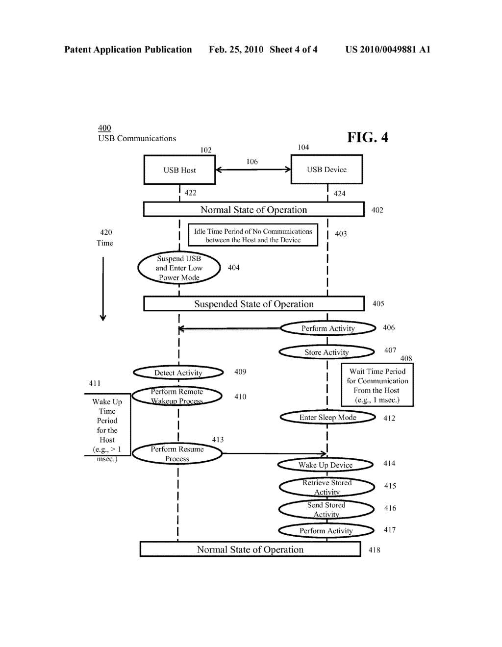 UNIVERSAL SERIAL BUS (USB) REMOTE WAKEUP - diagram, schematic, and image 05