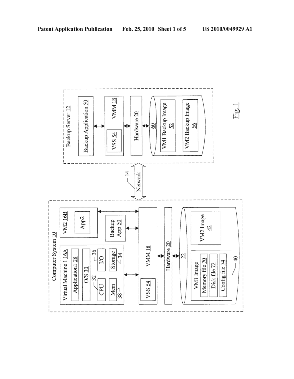 Efficient Management of Archival Images of Virtual Machines Having Incremental Snapshots - diagram, schematic, and image 02