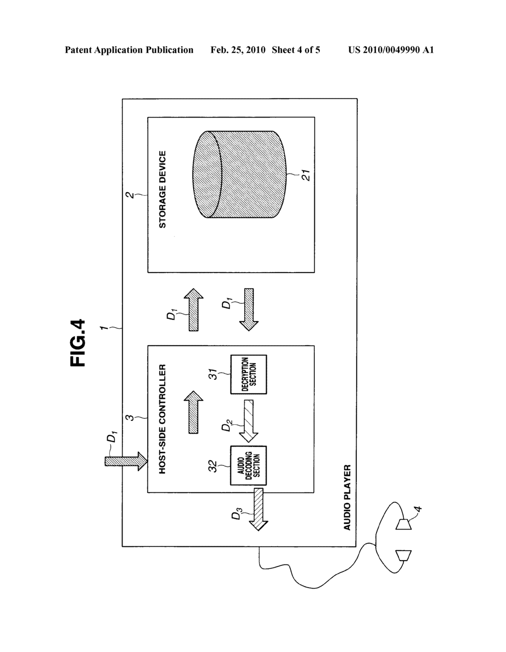 STORAGE DEVICE AND RECORDING AND REPRODUCING SYSTEM - diagram, schematic, and image 05