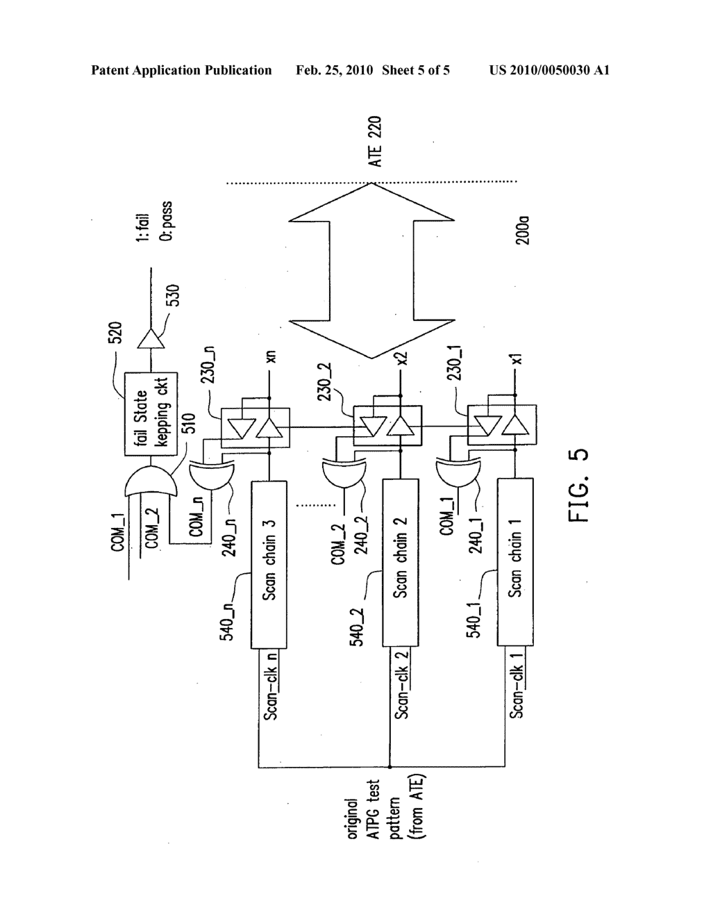 HIGH SPEED ATPG TESTING CIRCUIT AND METHOD - diagram, schematic, and image 06