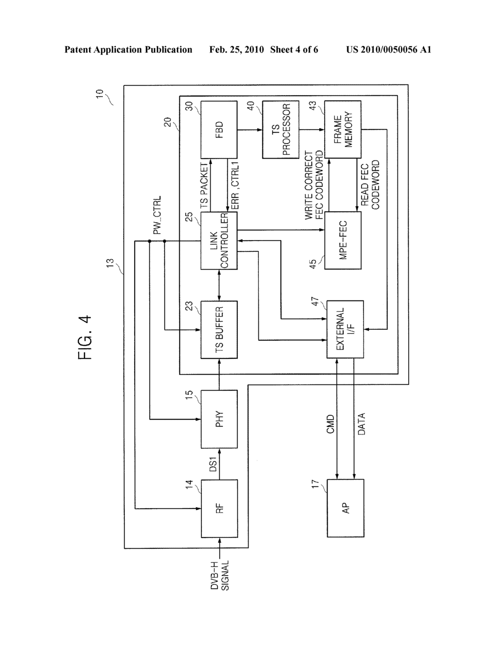 RECEIVER FOR REDUCING POWER CONSUMPTION AND DIGITAL BROADCAST RECEIVING SYSTEM INCLUDING THE SAME - diagram, schematic, and image 05
