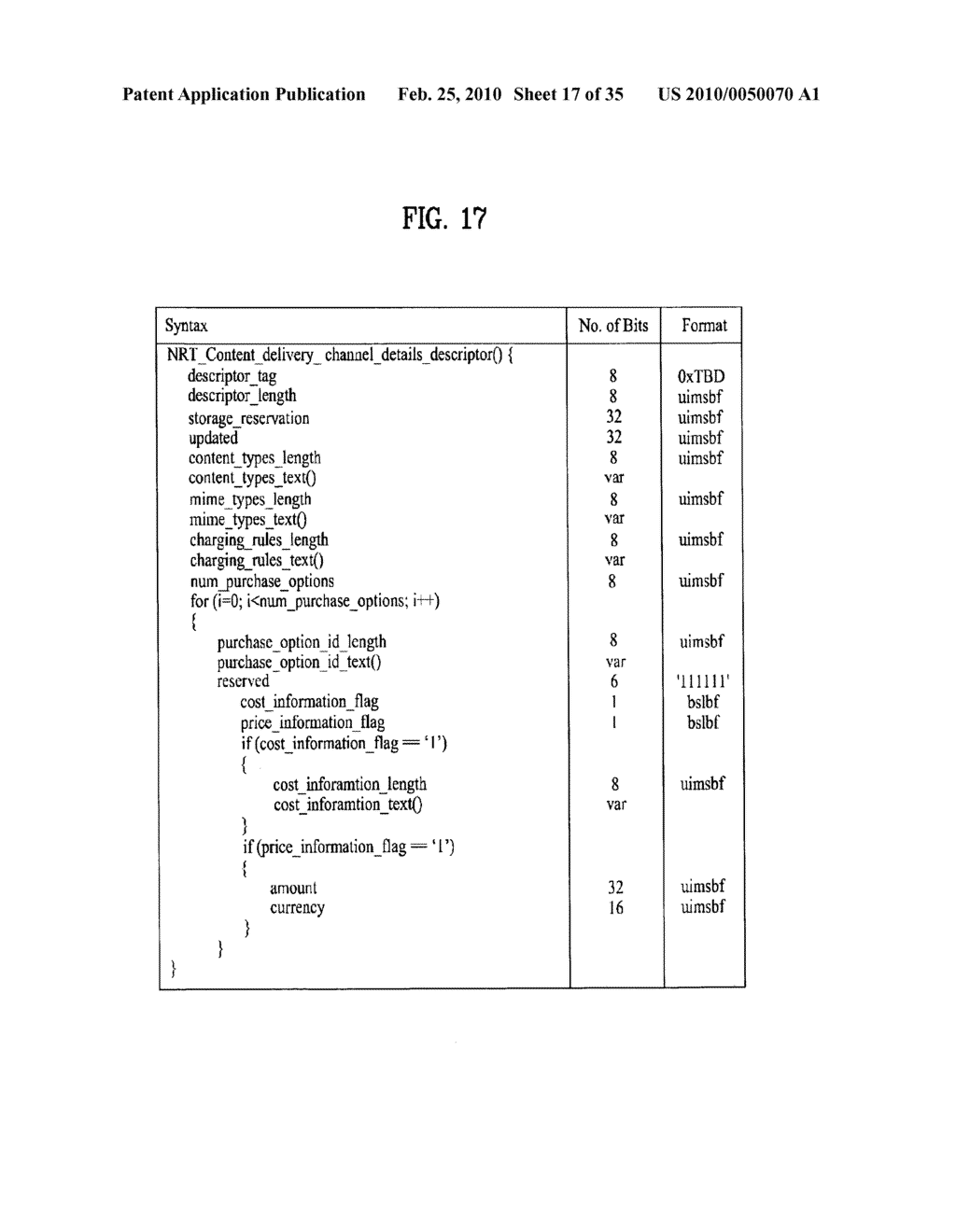 Method for processing a web service in an NRT service and a broadcast receiver - diagram, schematic, and image 18